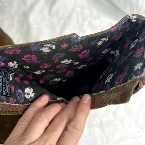 Teva Boots Foxy Brown Nubuck Zip Up US‎ Size 5.5 - Picture 9 of 12